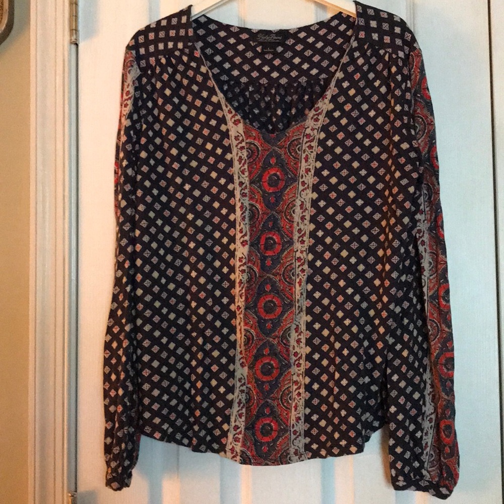 Long sleeved top